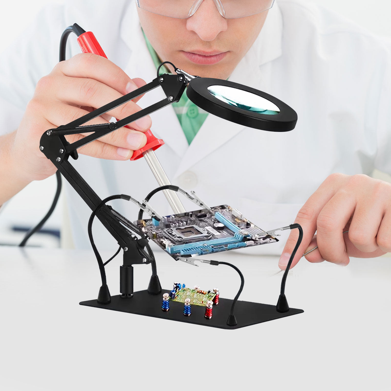 3 шт. зажимов для паяльного ст – обзор и цена Electronics Repair Tools