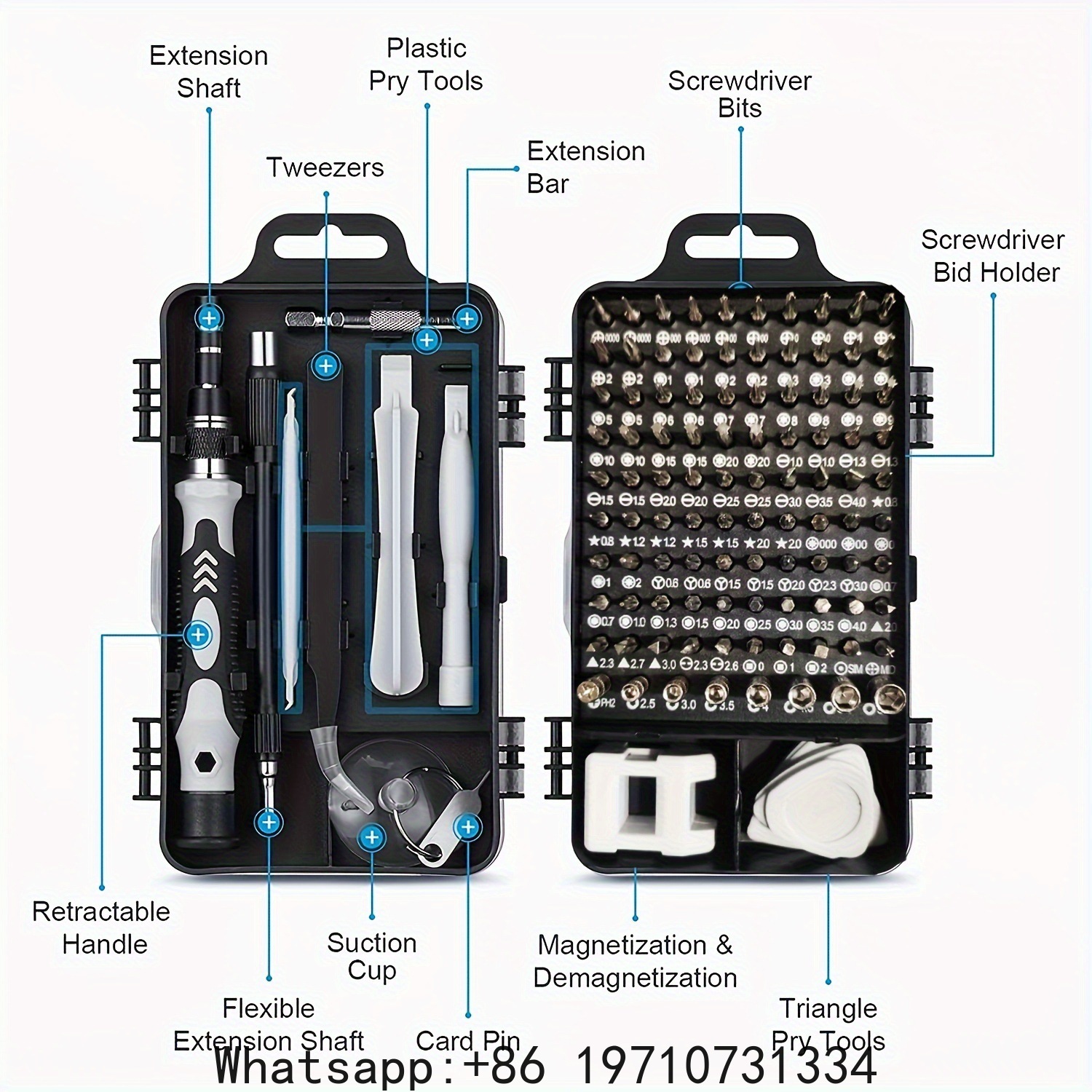 Набор магнитных прецизионных о – обзор и цена Electronics Repair Tools